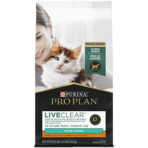 Foto 2 pulgar | Alimento Seco Para Gatos Purina Pro Plan Liveclear Para Gatitos, 2,5 Kg - Venta Internacional.