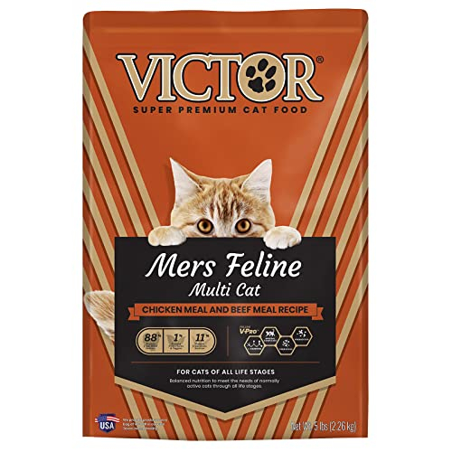 Foto 2 pulgar | Alimento Para Gatos Victor Super Premium Mers Feline Chicken 2,27 Kg - Venta Internacional.