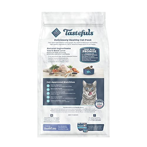 Foto 3 pulgar | Comida Seca Para Gatos Blue Buffalo Tastefuls Indoor Chicken, 3,18 Kg - Venta Internacional.