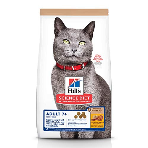 Pollo Para Gatos Hill's Science Diet Senior 7+, 1,59 Kg - Venta Internacional.