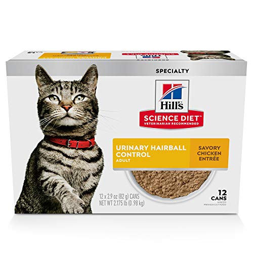 Comida Húmeda Para Gatos Hill's Science Diet Para Adultos, Urinarios Y Bolas De Pelo - Venta Internacional.