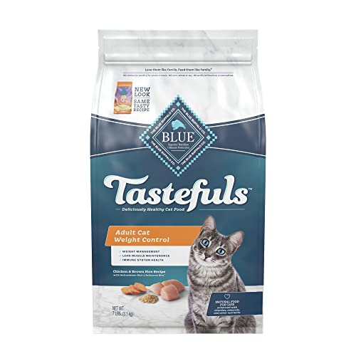 Foto 2 pulgar | Comida Para Gatos Blue Buffalo Tastefuls Weight Control Chicken 3,18 Kg - Venta Internacional.