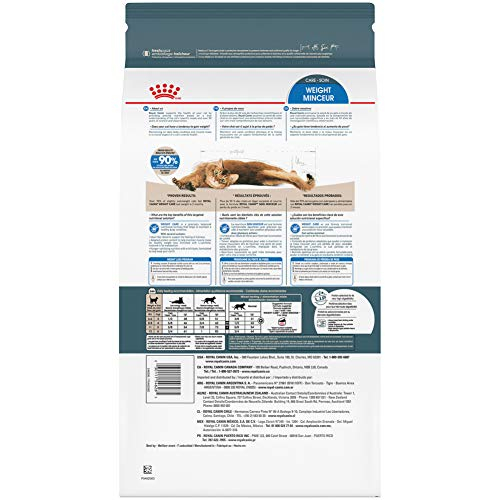 Foto 3 pulgar | Alimento Para Gatos Royal Canin Feline Weight Care Para Adultos, 2,7 Kg - Venta Internacional.