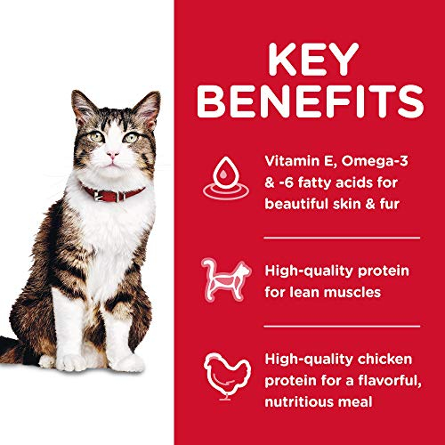 Foto 6 pulgar | Cat Food Hill's Science Diet Hairball Control Para Adultos, 1,6 Kg - Venta Internacional.