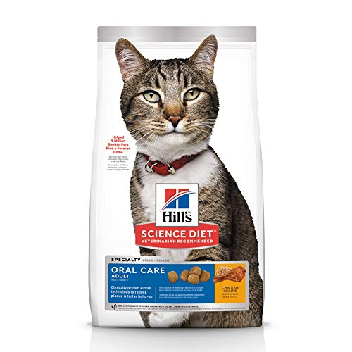 Comida Seca Para Gatos Hill's Science Diet Para El Cuidado Bucal De Adultos, Bolsa De 1,6 Kg - Venta Internacional.