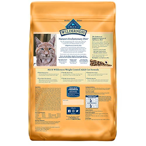 Foto 3 pulgar | Comida Para Gatos Blue Buffalo Wilderness Con Alto Contenido De Proteínas, Pollo De 5 Kg - Venta Internacional.