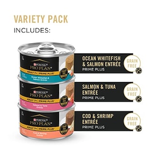 Foto 2 | Comida Húmeda Para Gatos Purina Pro Plan Senior Seafood 90 G (24 Latas) - Venta Internacional.
