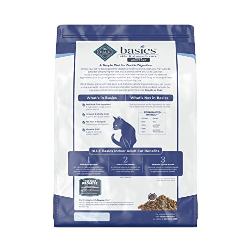 Foto 4 pulgar | Comida Para Gatos Blue Buffalo Basics Para El Cuidado De La Piel Y El Estómago De Pato, 5 Kg - Venta Internacional.