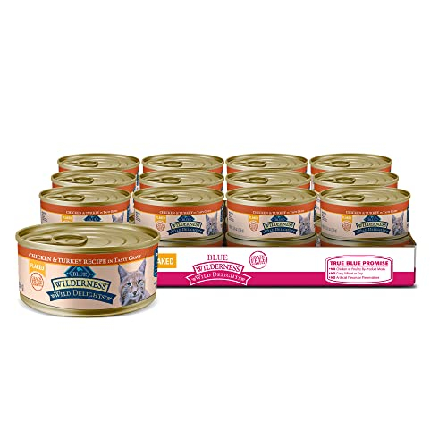 Comida Para Gatos Blue Buffalo Wilderness Wild Delights, 165 G (paquete De - Venta Internacional.