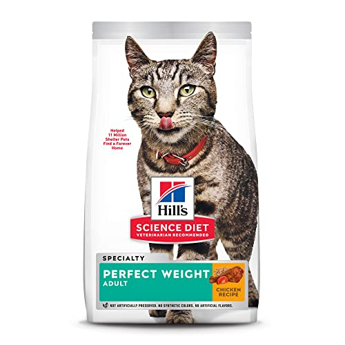 Foto 2 pulgar | Alimento Seco Para Gatos Hill's Science Diet, Peso Perfecto: 6,8 Kg - Venta Internacional.