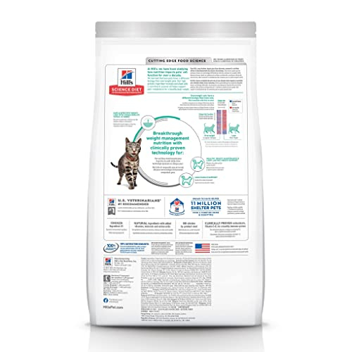 Foto 3 pulgar | Alimento Seco Para Gatos Hill's Science Diet, Peso Perfecto: 6,8 Kg - Venta Internacional.