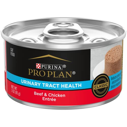 Foto 2 pulgar | Comida Para Gatos Purina Pro Plan Urinary Tract Health, Carne De Res Y Pollo - Venta Internacional.