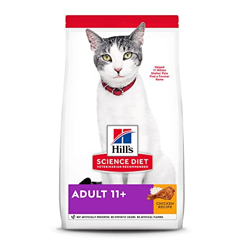 Pollo Hill's Science Diet Para Mayores De 11 Años, Bolsa De 3,18 Kg De Cat Food - Venta Internacional.