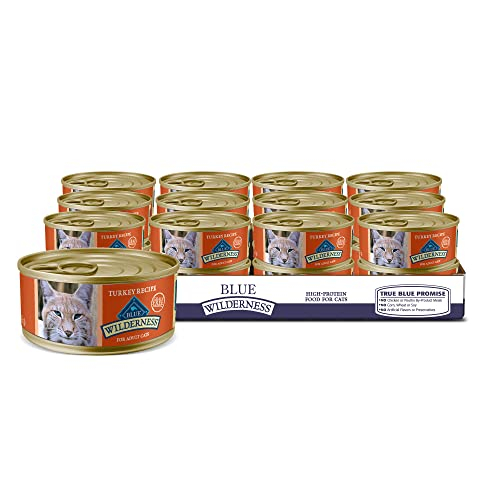 Comida Húmeda Para Gatos Blue Buffalo Wilderness Turkey, 163 Ml (paquete De 2) - Venta Internacional.