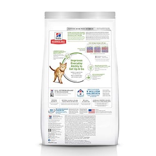 Foto 3 | Comida Para Gatos Hill's Science Diet Senior Vitality 7+, Bolsa De 2,7 Kg - Venta Internacional.