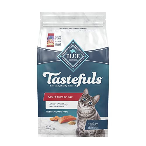 Comida Para Gatos Blue Buffalo Tastefuls Indoor, Salmón Natural, 3,18 Kg - Venta Internacional.