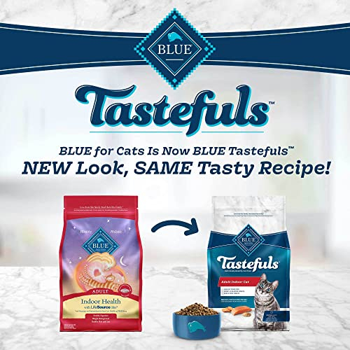 Foto 4 pulgar | Comida Para Gatos Blue Buffalo Tastefuls Indoor, Salmón Natural, 3,18 Kg - Venta Internacional.