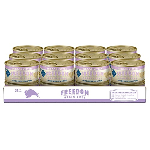 Comida Húmeda Para Gatos Blue Buffalo Freedom Kitten Chicken, 90 Ml (paquete)  - Venta Internacional.