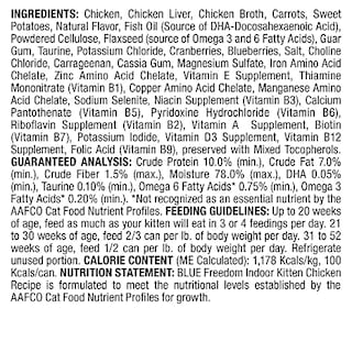 Foto 3 | Comida Húmeda Para Gatos Blue Buffalo Freedom Kitten Chicken, 90 Ml (paquete) - Venta Internacional.