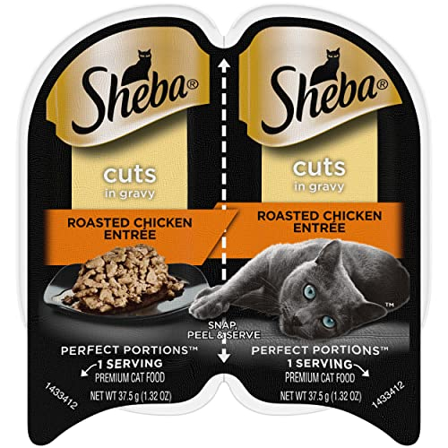 Foto 2 pulgar | Comida Húmeda Para Gatos Con Pollo Asado Con Salsa Sheba, 75 G (paquete De 24) - Venta Internacional.