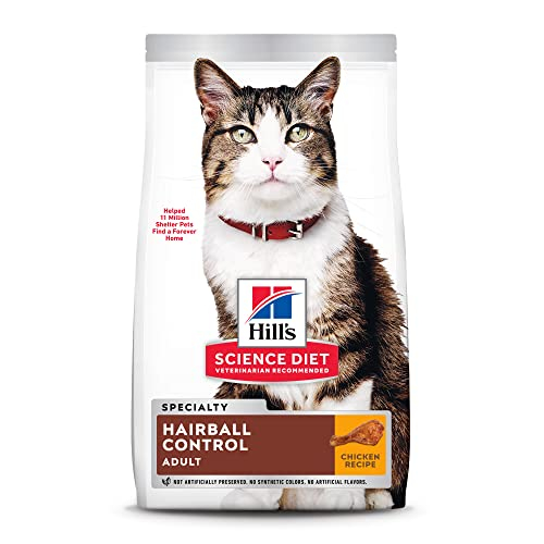 Alimento Seco Para Gatos Hill's Science Diet Para Adultos, Control De Bolas De Pelo - Venta Internacional.