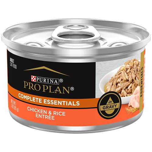 Comida Para Gatos Purina Pro Plan Con Salsa Húmeda De Pollo Y Arroz, 72 Ml (24) - Venta Internacional.