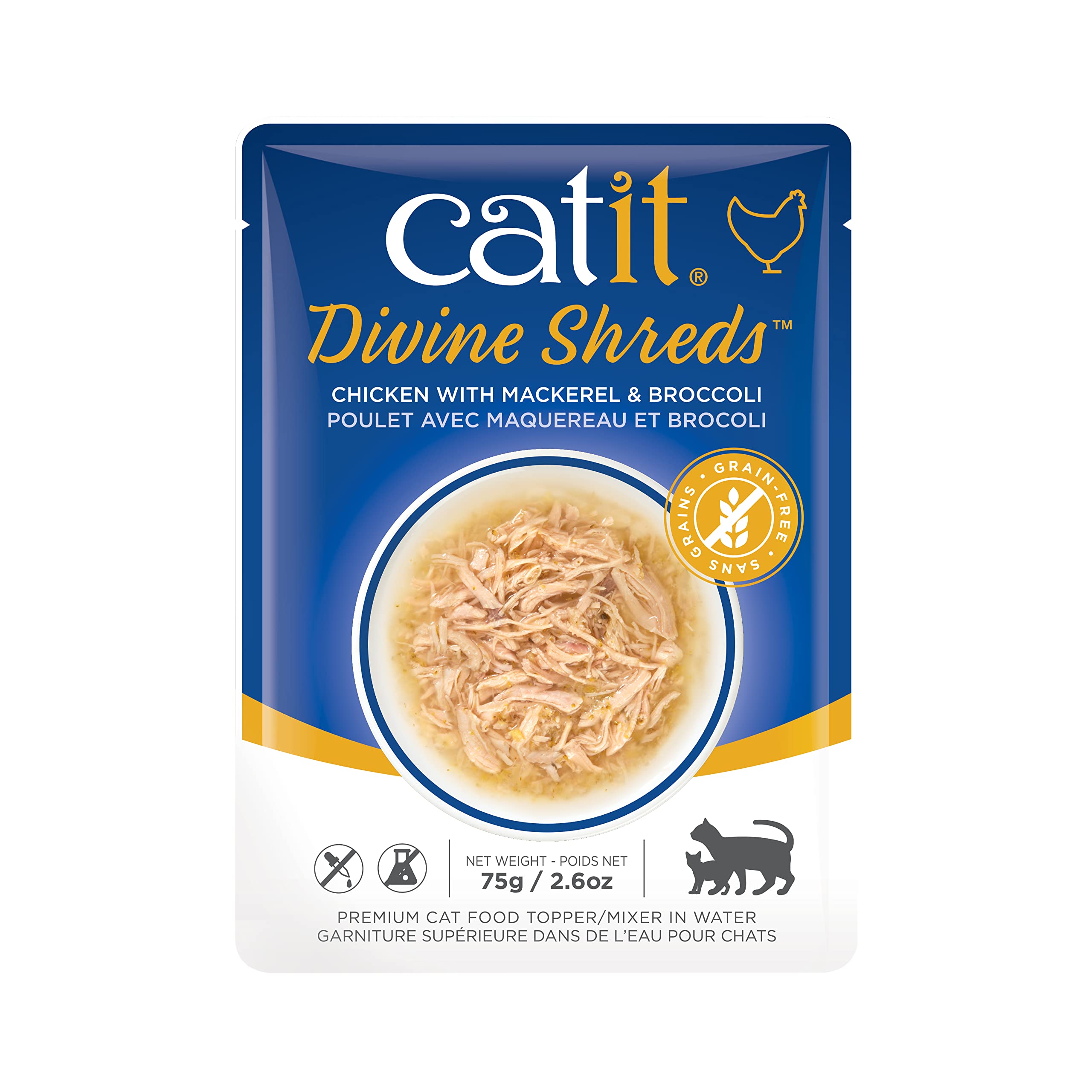 Foto 2 pulgar | Alimento Catit Divine Shreds de 75 g para Gato-Venta Internacional