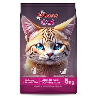 Foto 1 | Alimento Para Gatos Güesos Cat 5kg