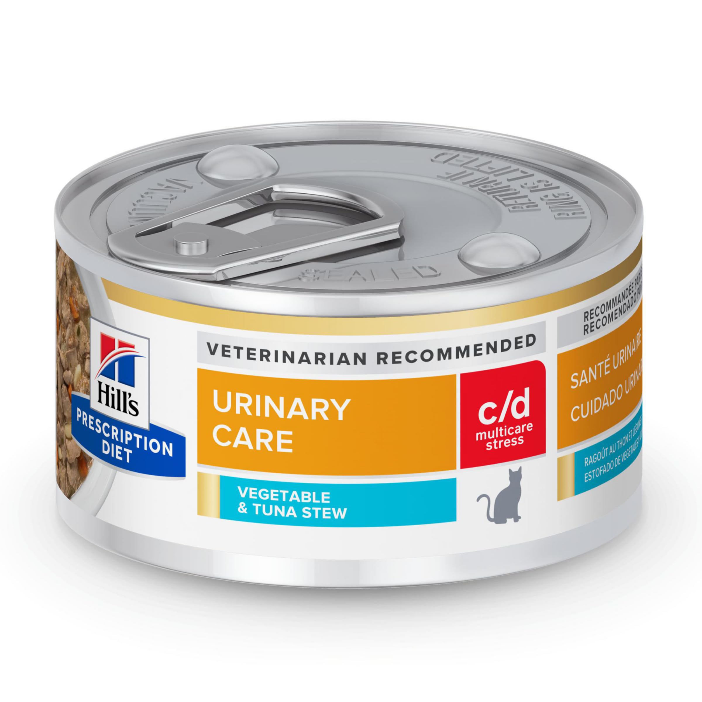 Foto 1 | Wet Food Hill's Prescription Diet C/d Multicare Stress 85 G - Venta Internacional.