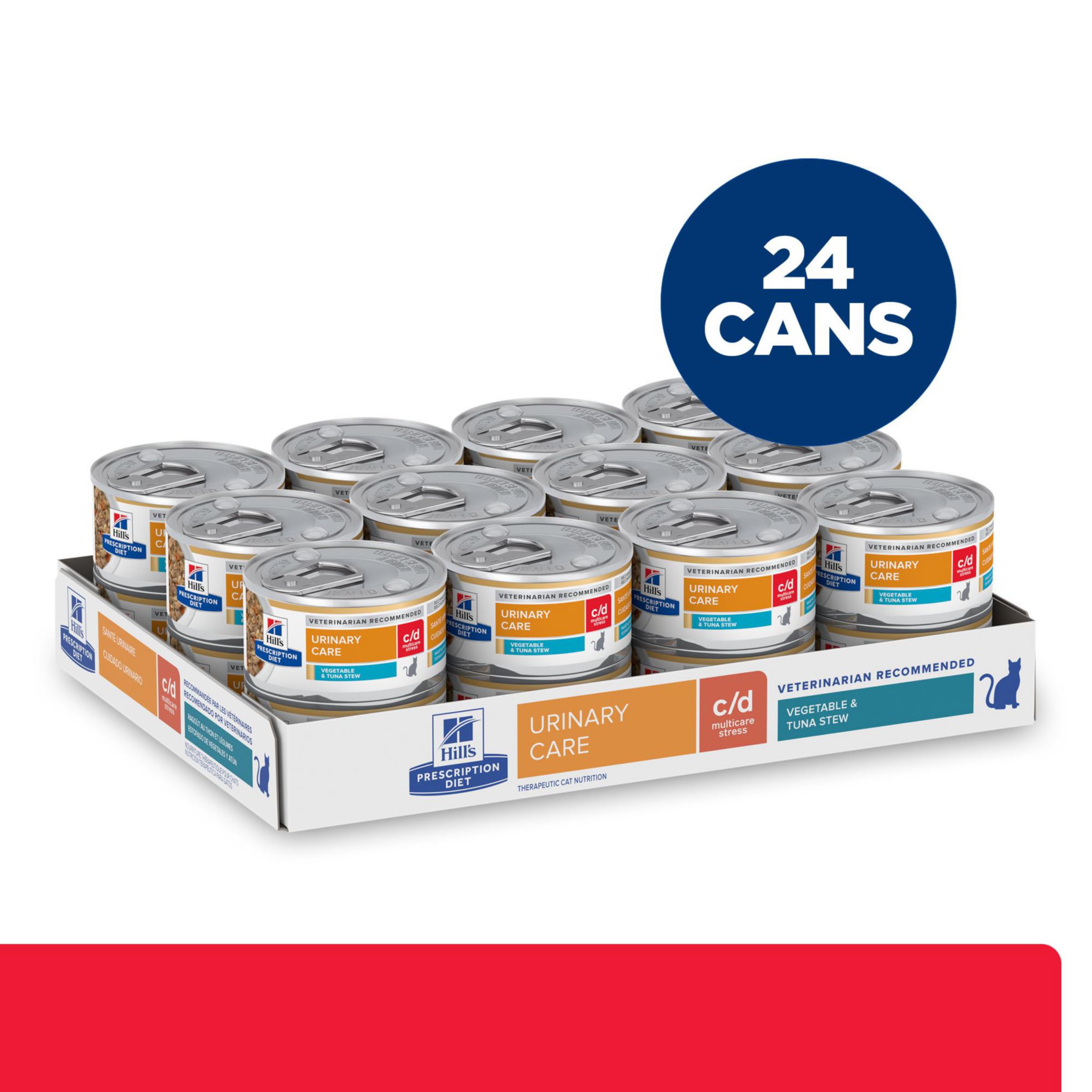 Foto 3 pulgar | Wet Food Hill's Prescription Diet C/d Multicare Stress 85 G - Venta Internacional.