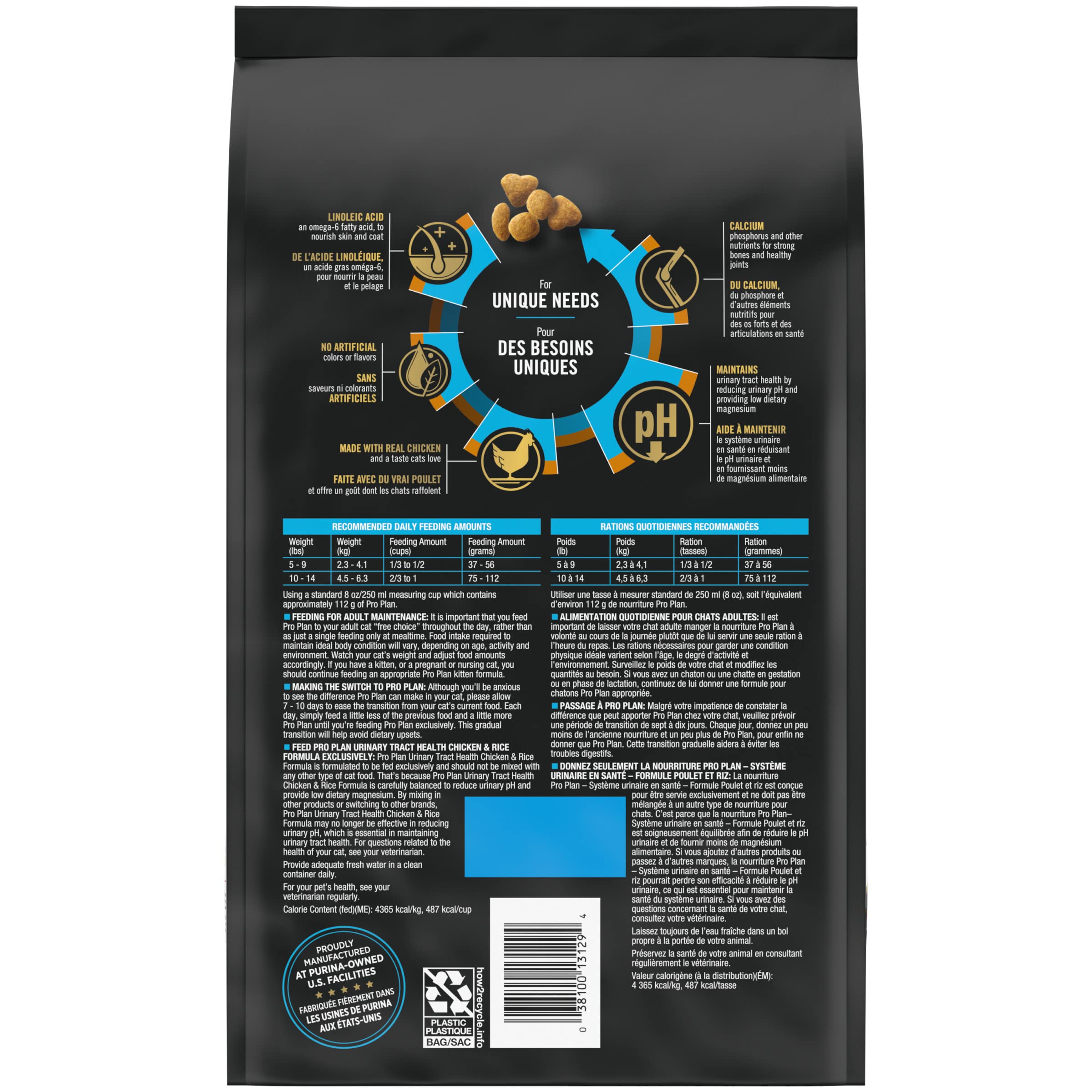 Foto 8 pulgar | Alimento Para Gatos Purina Pro Plan, Pollo Y Arroz Para El Tracto Urinario, 1,6 Kg - Venta Internacional.
