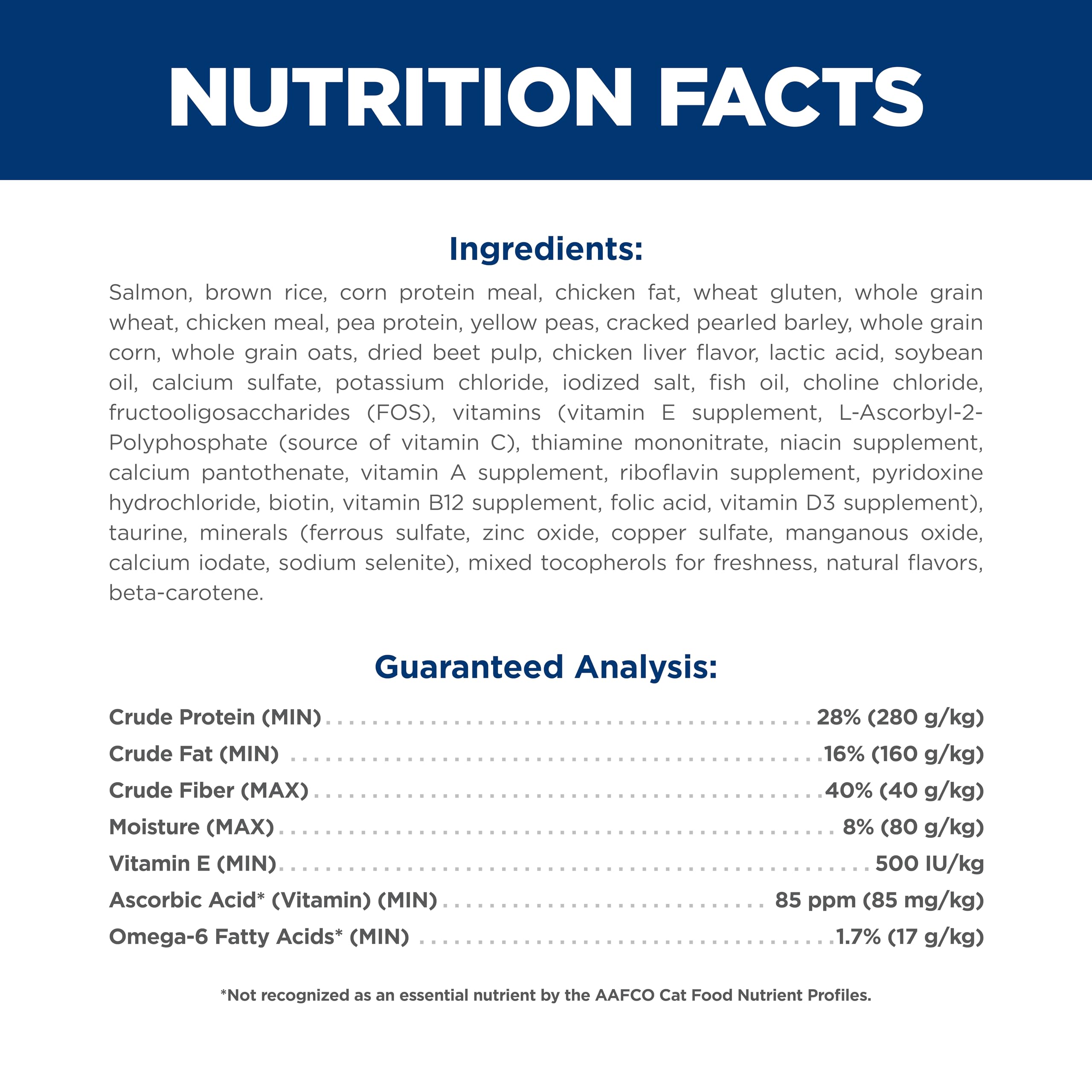 Foto 5 | Cat Food Hill's Science Diet, Salmón Premium Para Adultos De 1 A 6 Años, 2,95 Kg - Venta Internacional.