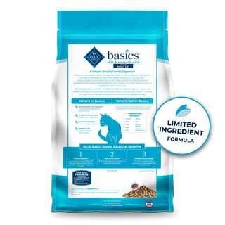 Foto 2 | Alimento Seco Para Gatos Blue Buffalo Basics Para El Cuidado De La Piel Y El Estómago, 2,27 Kg - Venta Internacional.