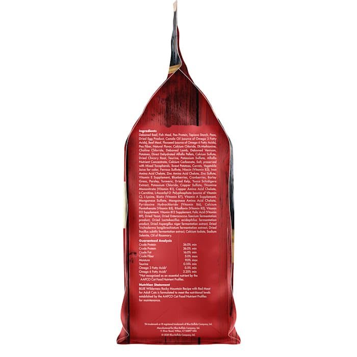 Foto 5 pulgar | Comida Para Gatos Blue Buffalo Wilderness Rocky Mountain Red Meat 1.8 Kg - Venta Internacional.