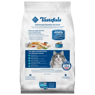 Foto 2 | Alimento Seco Para Gatos Blue Buffalo Tastefuls Hairball Care 1,36 Kg - Venta Internacional.