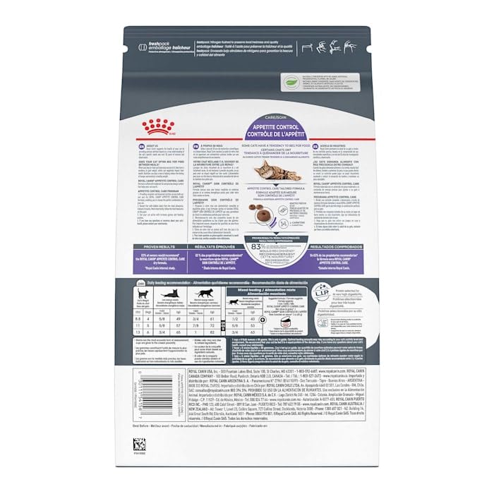 Foto 3 pulgar | Alimento Seco Para Gatos Royal Canin Feline Care Appetite Control, 6,35 Kg - Venta Internacional.