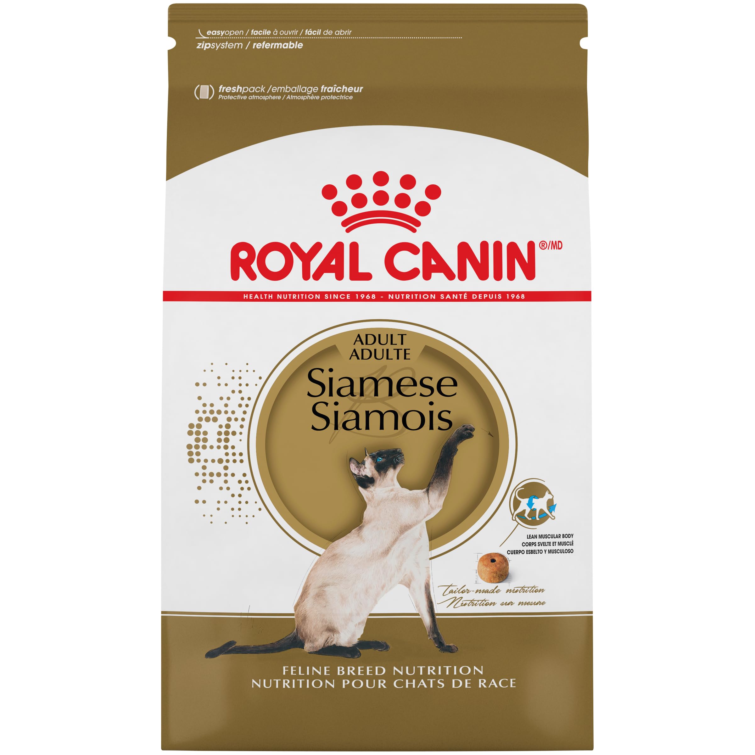 Alimento Para Gatos Royal Canin, Raza Siamesa, Adulto, 2,7 Kg - Venta Internacional.