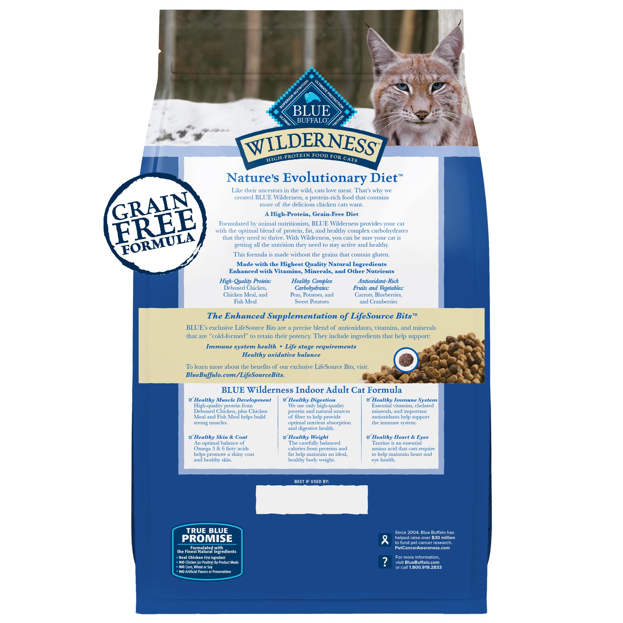 Foto 3 pulgar | Comida Para Gatos Blue Buffalo Wilderness Con Alto Contenido De Proteínas, 6,8 Kg - Venta Internacional.
