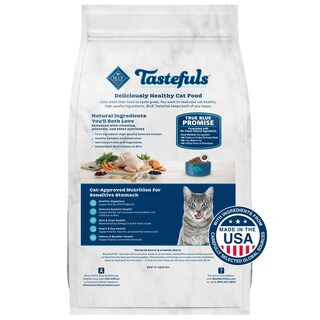 Foto 2 | Comida Seca Blue Buffalo Tastefuls Para Gatos Adultos, Bolsa De 1,36 Kg - Venta Internacional.