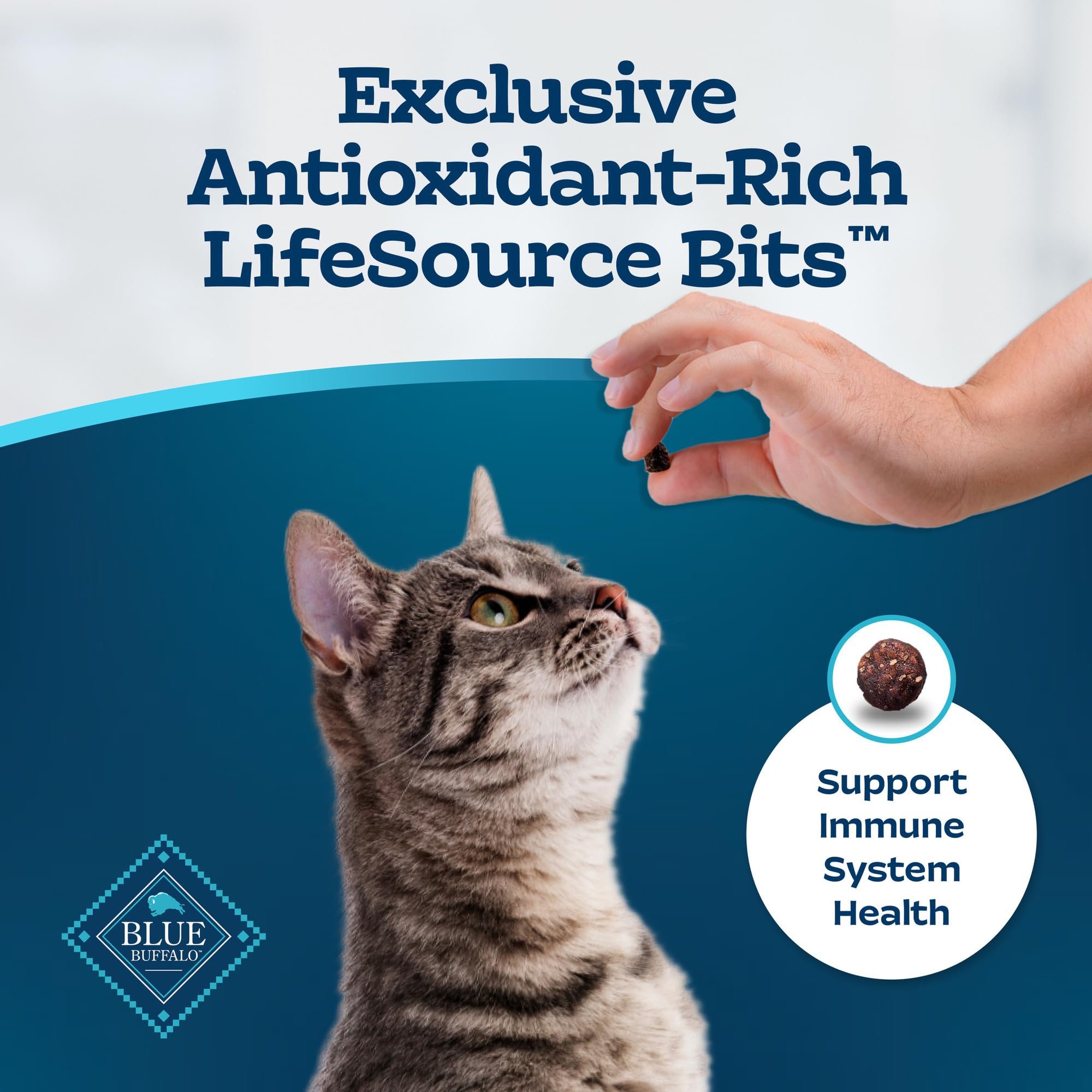 Foto 8 pulgar | Comida Seca Blue Buffalo Tastefuls Para Gatos Adultos, Bolsa De 1,36 Kg - Venta Internacional.