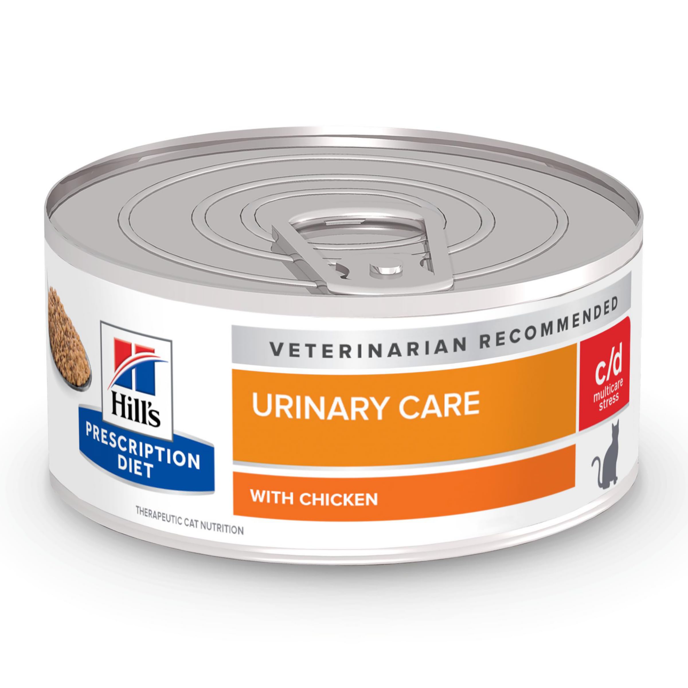 Wet Food Hill's Prescription Diet C/d Multicare Stress 24x156g - Venta Internacional.
