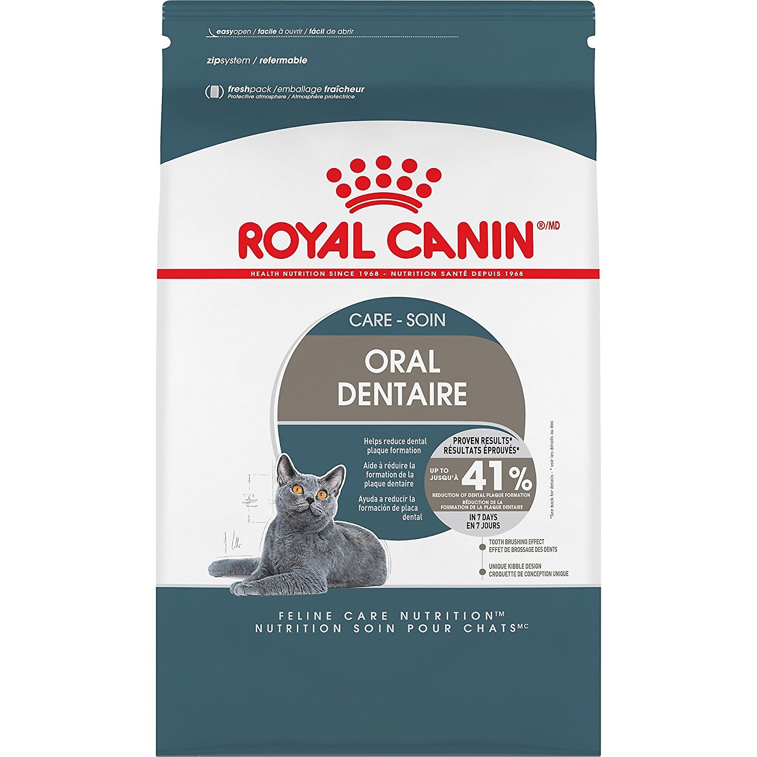 Comida Seca Para Gatos Royal Canin Feline Care Nutrition Dental 1+ - Venta Internacional.