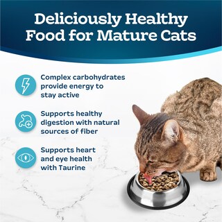 Foto 4 | Alimento Seco Para Gatos Blue Buffalo Tastefuls Para Adultos Mayores De 7 Años, 4,54 Kg - Venta Internacional.