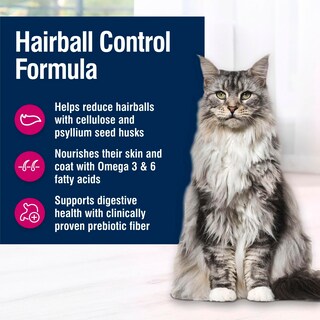 Foto 4 | Alimento Seco Para Gatos Blue Buffalo True Solutions Hairball Control 1,6 Kg - Venta Internacional.