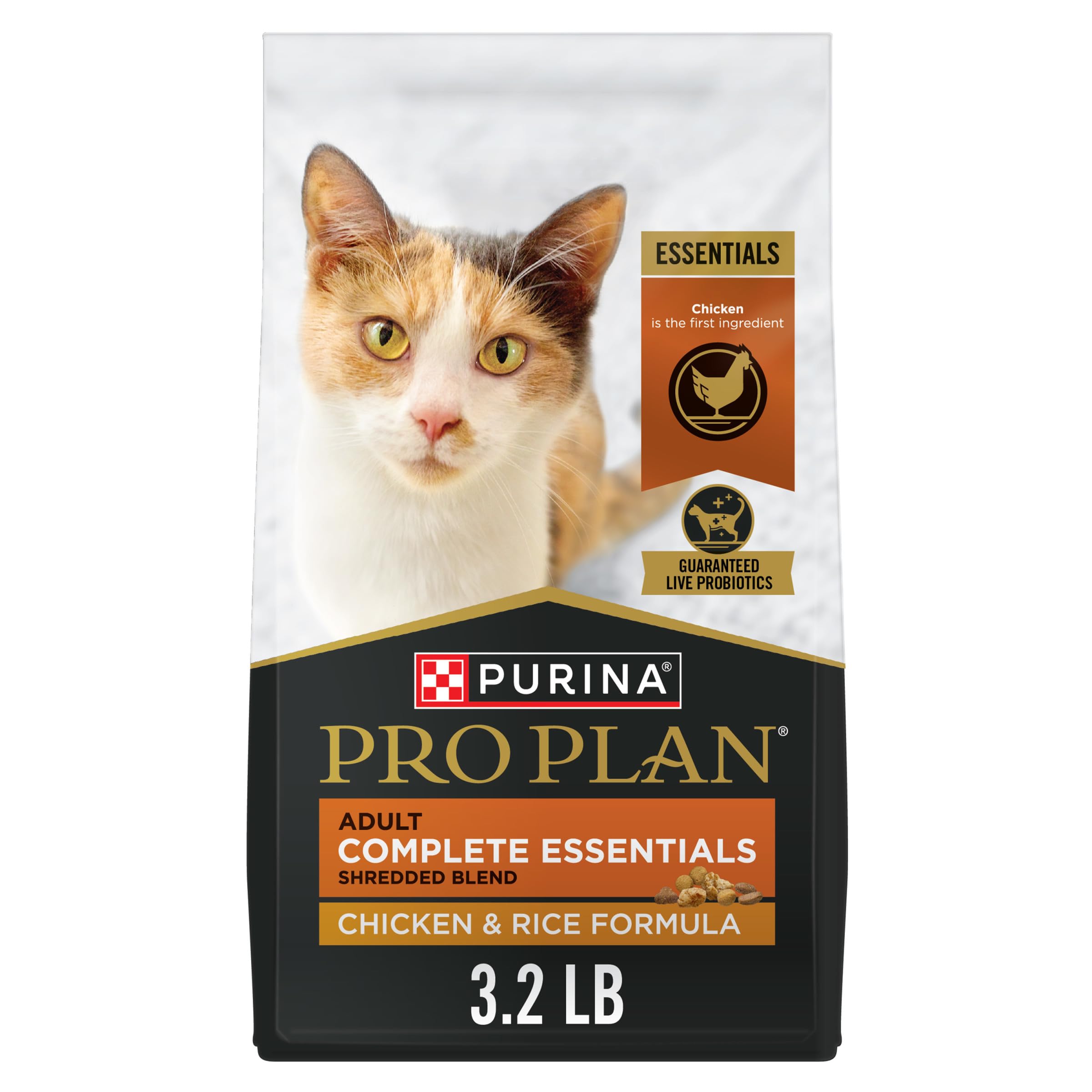 Foto 2 pulgar | Comida Para Gatos Purina Pro Plan Complete Essentials En Bolsa De 1,6 Kg - Venta Internacional.