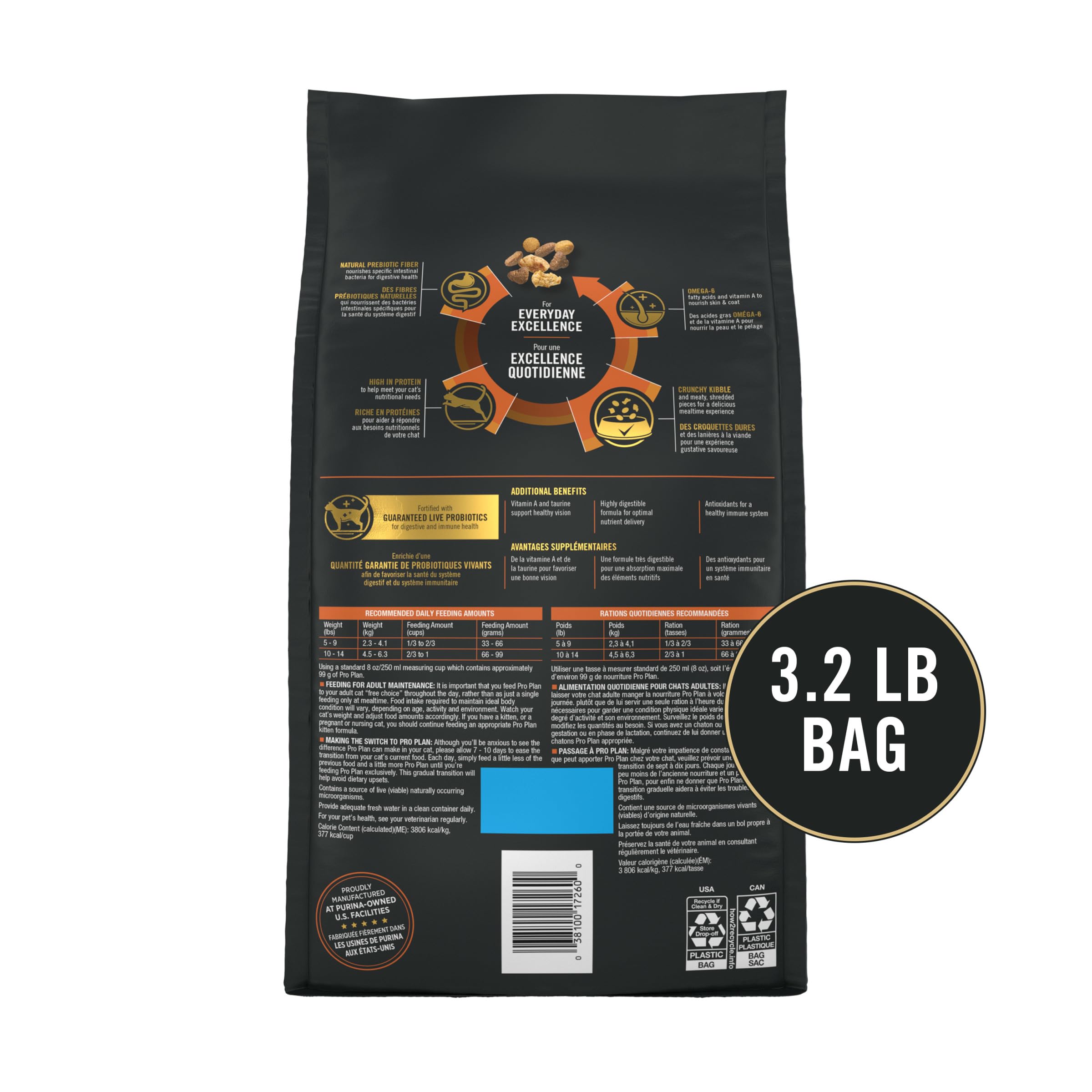 Foto 6 pulgar | Comida Para Gatos Purina Pro Plan Complete Essentials En Bolsa De 1,6 Kg - Venta Internacional.