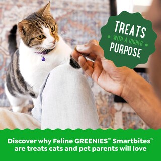 Foto 6 | Cat Treats Greenies Smartbites Healthy Indoor Atún 60 G - Venta Internacional.