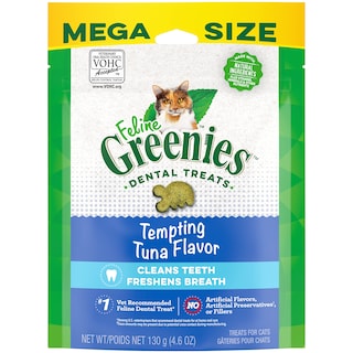 Foto 1 | Cat Treats Greenies Feline Adult Dental Care, Atún, 130 G - Venta Internacional.