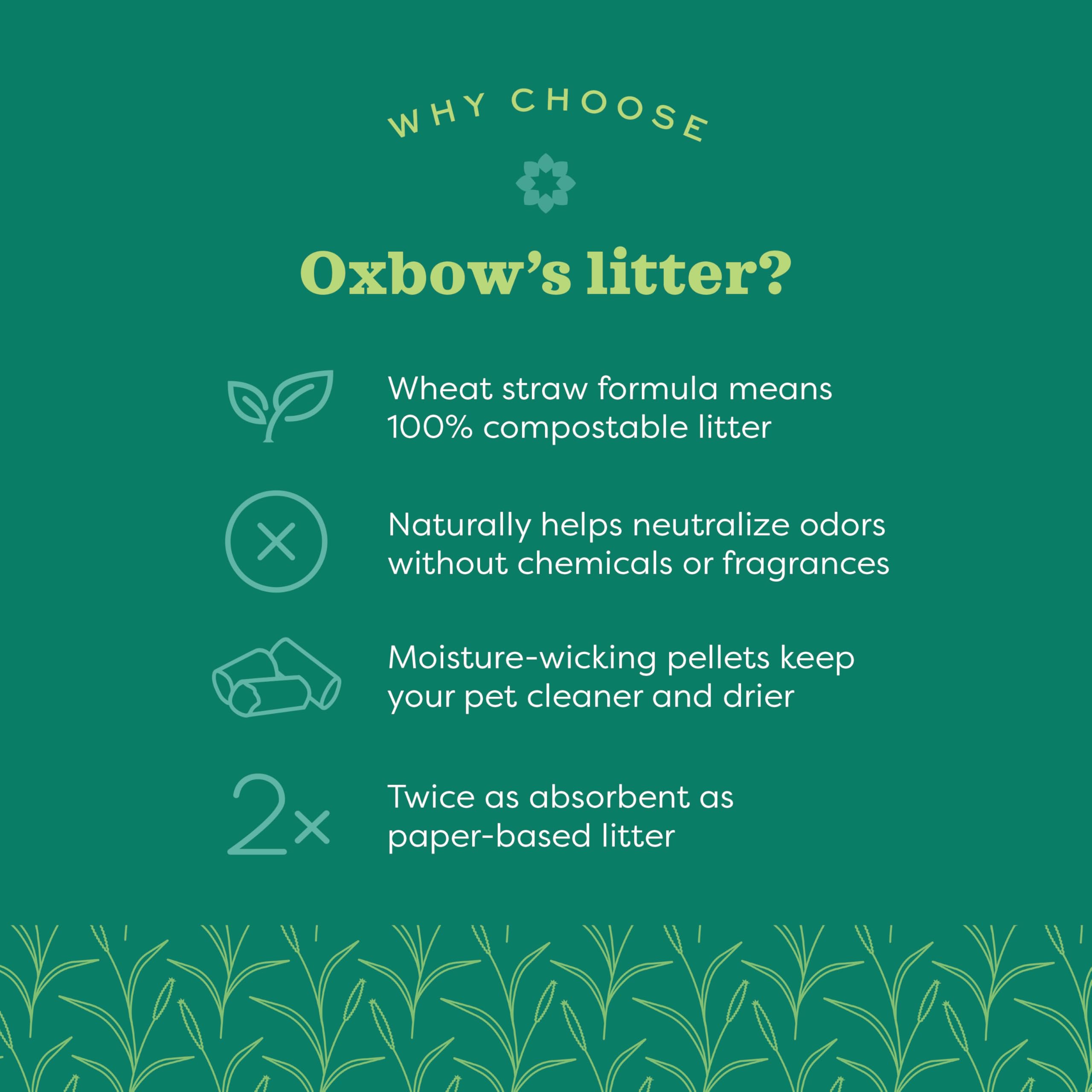 Foto 2 | Paja De Trigo Granulada Oxbow Eco Straw, 9,07 Kg, Animales Pequeños - Venta Internacional.