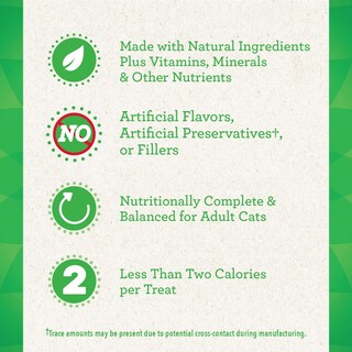 Foto 2 | Cat Treats Greenies Feline Smartbites Skin & Fur Chicken 130 G - Venta Internacional.